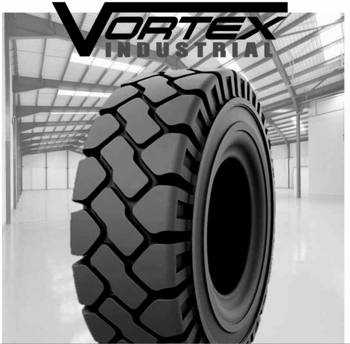 Solid Skid Steer Tires 12-16.5 - No Aperture Holes on sidewall