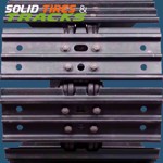 450mm Excavator Steel Tracks with Grouser Shoes x 39 links - Heavy Duty