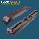 24" 600 mm Clip-On Rubber Pad 175mm Pitch - Heavy Duty