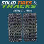 320x86x50 CTL Rubber Track- Zig Zag 
