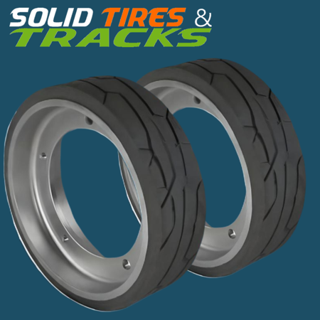 323x100 Scissor Lift Tires